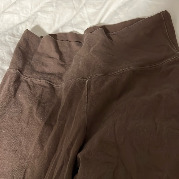 Brandy Melville brown flare yoga pants - Picture 3 of 6
